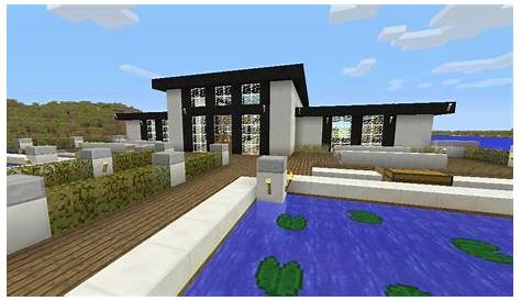 Minecraft Tutorial: How To Make A Modern Quartz Survival House (ASH#9