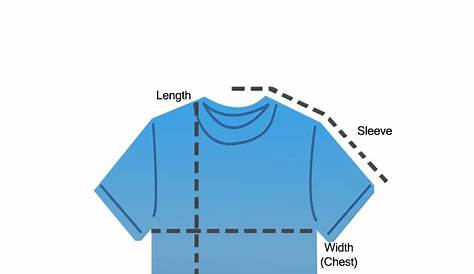 gildan t-shirt size chart