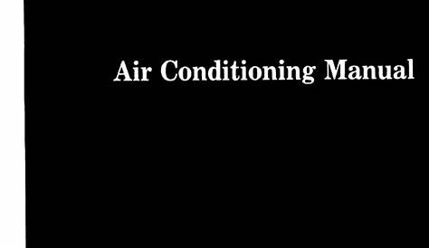 trane mini split air conditioner manual