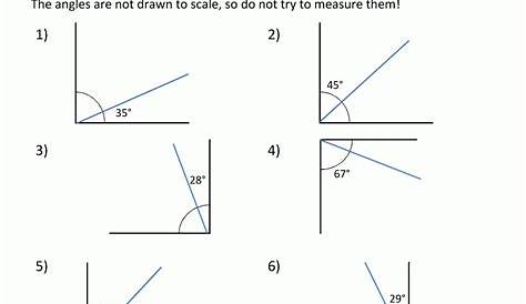 geometry 4th grade worksheet