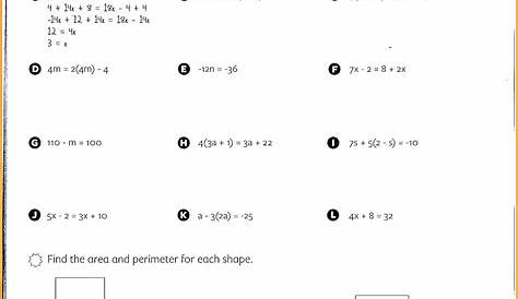 Algebra: 8Th Grade Math Worksheets Pdf Probability Eighth Algebra