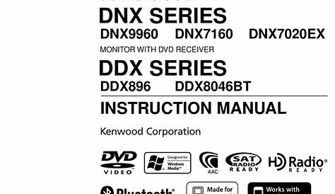 KENWOOD DDX8046BT INSTRUCTION MANUAL Pdf Download | ManualsLib
