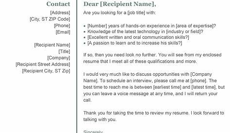 Cover Letter For Job Application Docx | Onvacationswall.com