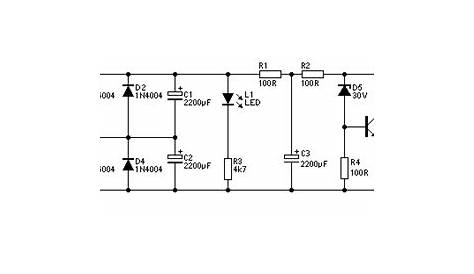 led power supply schematic