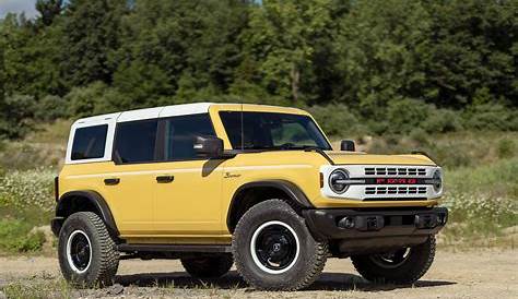 msrp of 2023 ford bronco heritage edition