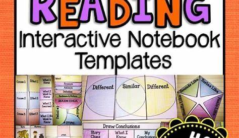 Reading Interactive Notebook Templates - Fiction and Nonfiction