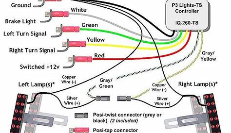 4-pin 5 wire trailer wiring diagram