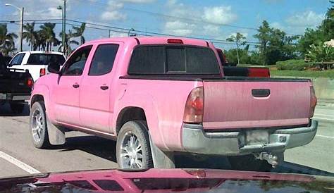 pink toyota tacoma accessories