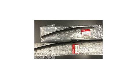 Genuine OEM Honda CR-V Front Windshield Wiper Blades 2007 - 2011 CRV | eBay