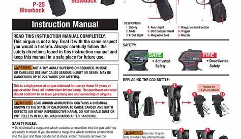 gamo air rifle maintenance manual