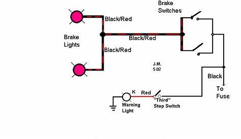 brake light circuit diagram