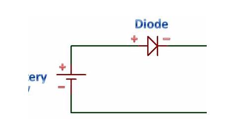 reverse bias diode circuit diagram