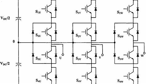 4 bit controlled inverter circuit diagram
