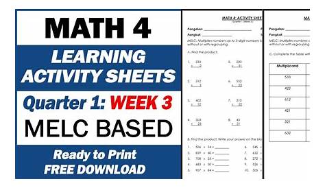 math worksheet activity 24