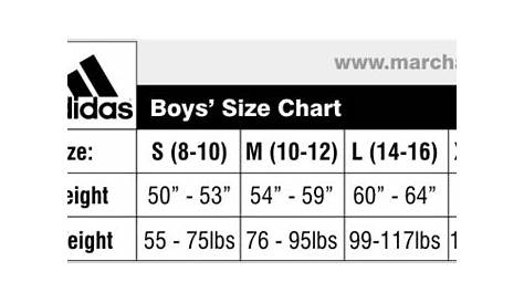 Adidas Soccer Jersey Size Chart - Greenbushfarm.com