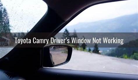Toyota Camry Windows Not Working - Know My Auto