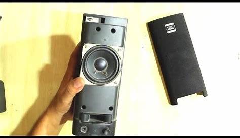 How to Repair JBL 2.1 Multimedia Speakers - YouTube