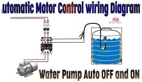 water pump motor wiring diagram