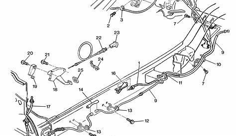 chevy silverado brake line size