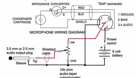 4 pole headphone jack wiring diagram