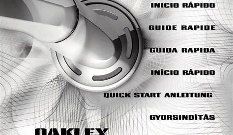 oakley thump pro user manual