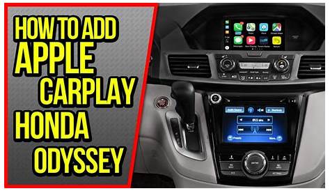 Apple Carplay Honda Odyssey - How To Add Apple Carplay Honda Odyssey