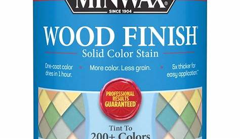 MINWAX Solid Pure White/Tint Base Water-Based Wood Stain 1 qt. - Case