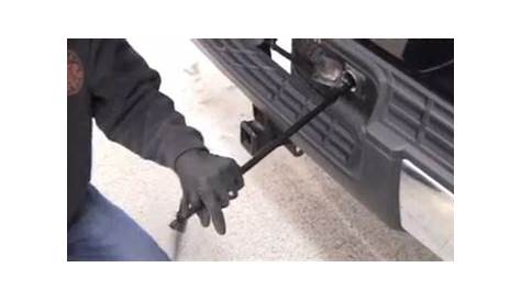 Remove Spare Tire From Chevy Silverado