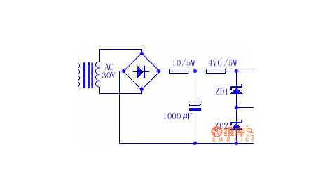dual polarity power supply circuit diagram