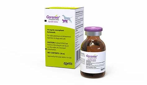 cerenia injection for dogs dosage chart