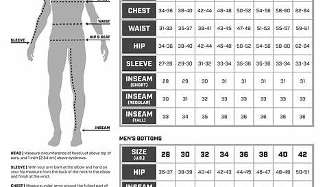 Us Pant Size Chart