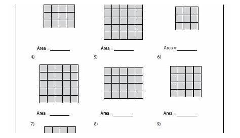 Area worksheets, Area and perimeter worksheets, Maths area