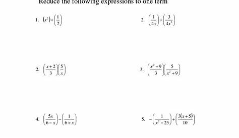 16 Best Images of Linear Equations With Fractions Worksheet - One Step