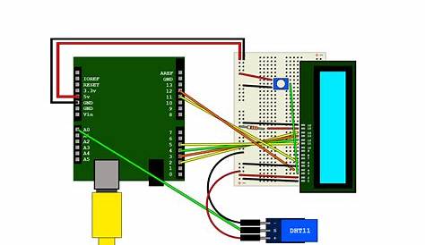 Arduino and DHT11 output to LCD module - HIVE-RD BLOG
