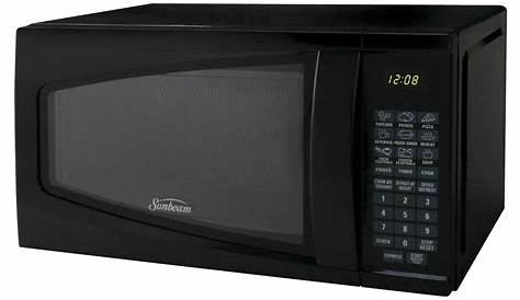 sunbeam 900 watt microwave manual