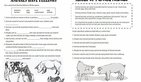 basic animal science worksheet answers