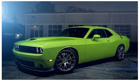 Dodge Challenger SRT HellCat Green Wallpaper | HD Car Wallpapers | ID #5629