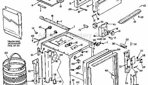 Parts for GCG700-02 | Hotpoint | Trash Compactors