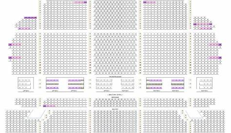 Seating Charts | Boch Center
