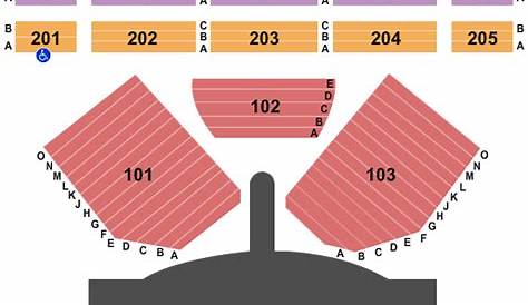 Sound Waves Seating Chart & Maps - Atlantic City