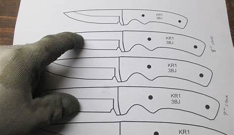 DIY Knifemaker's Info Center: Knife Patterns