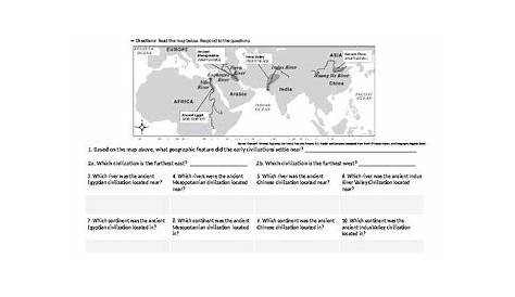 River Valley Civilization Lesson Worksheet by NYTeacher106 | TPT