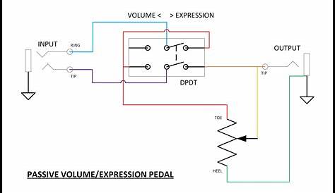 diy expression pedal schematic