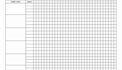 Medication Schedule Template Excel Best Of Home Medication Chart