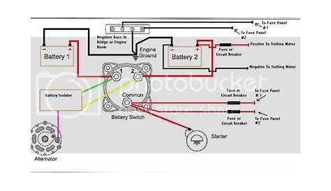 wiiring diagram for multiple car batteries 12v