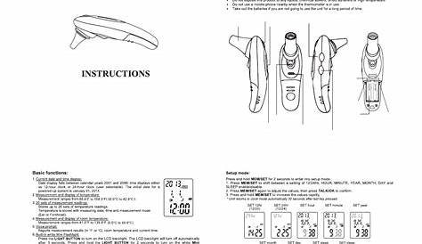 Welby Thermometer User Manual