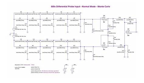 high voltage differential probe schematic