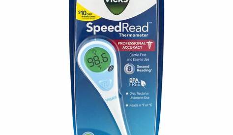 Save on Vicks SpeedRead Thermometer Order Online Delivery | MARTIN'S
