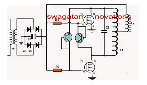 induction cooker circuit diagram free download