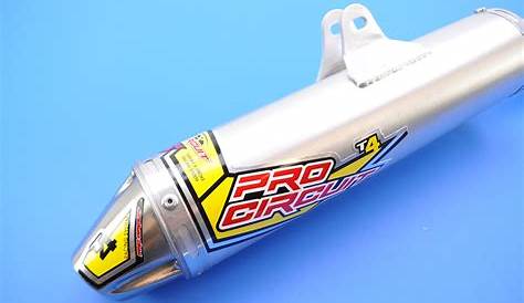 Pro Circuit T-4 Exhaust System - Brushed Aluminum 4H06150 | eBay